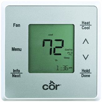 Côr® 5 Thermostat | Model: TSTPHA01